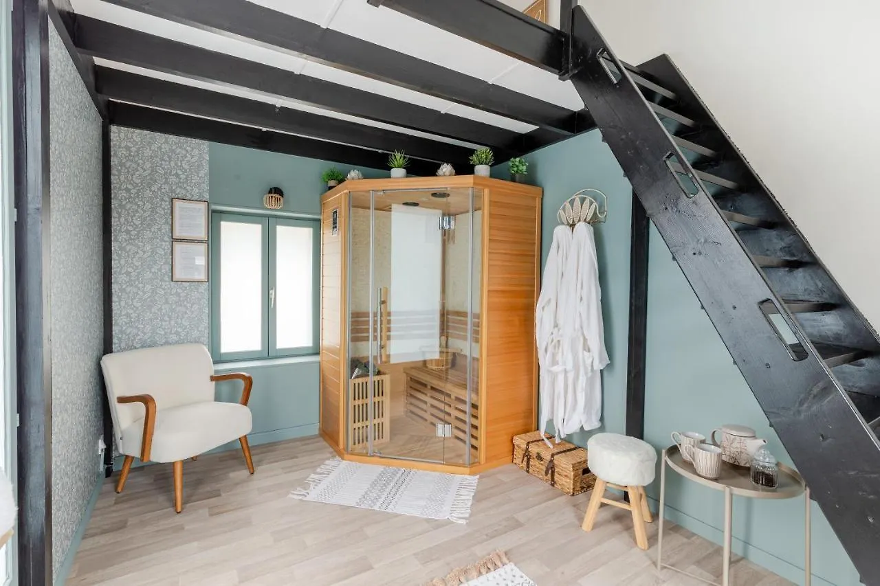 Casa de Férias La Maison Melo - Jacuzzi Et Sauna - Proche De La Plage Saint-Méloir-des-Ondes